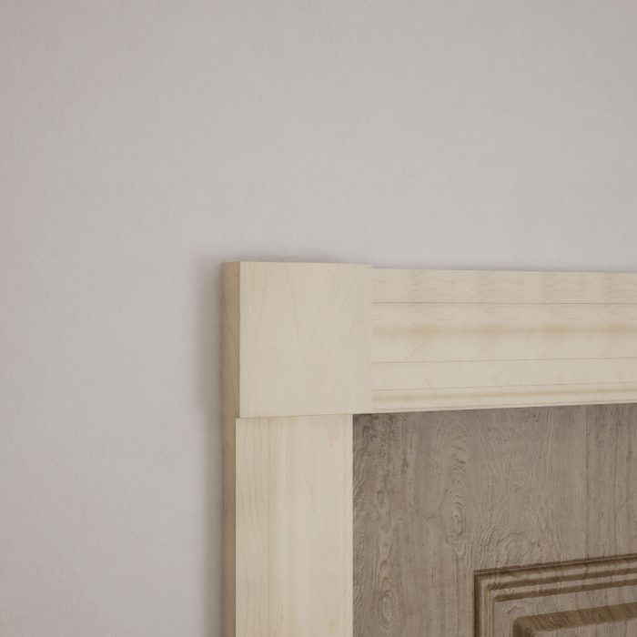 Ekena Millwork 3 3/4"W x 3 3/4"H x 7/8"P Americraft Solid Hardwood Stain Grade Bullseye Rosette with Squared Edge - Image 37