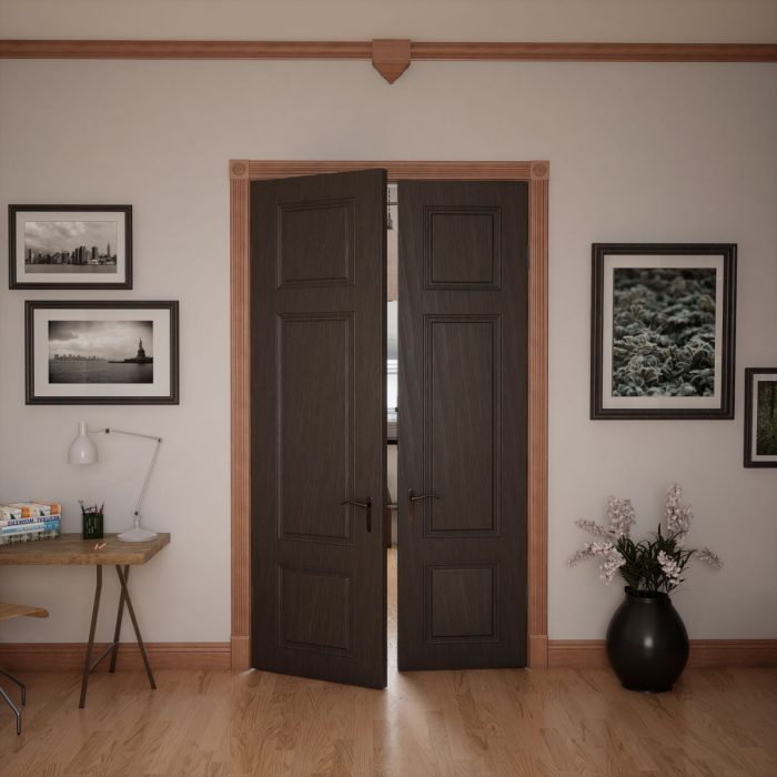 Ekena Millwork 3 3/4"W x 3 3/4"H x 7/8"P Americraft Solid Hardwood Stain Grade Bullseye Rosette with Squared Edge - Image 57