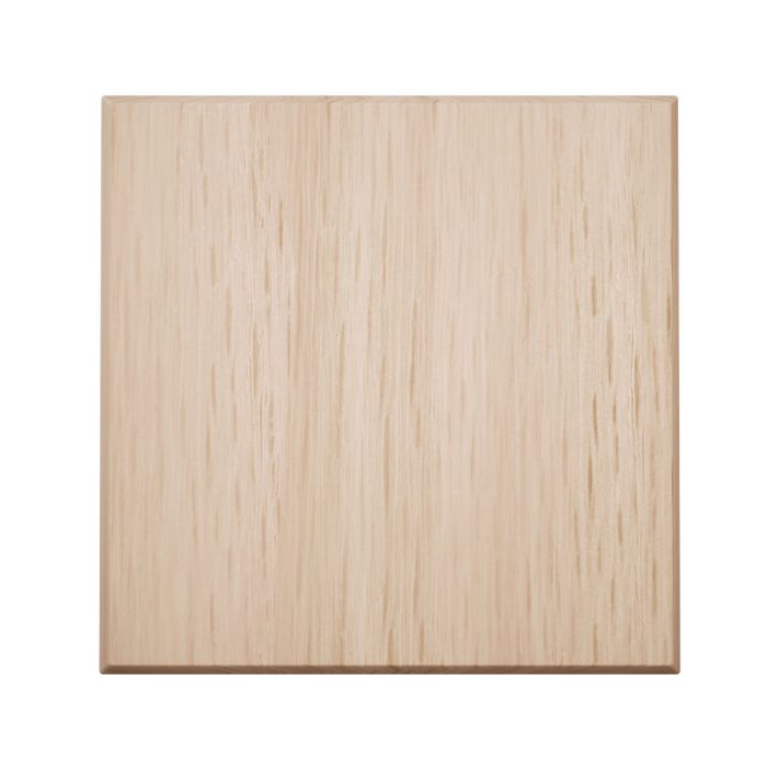 Ekena Millwork 2 1/2"W x 2 1/2"H x 7/8"P Americraft Solid Hardwood Stain Grade Standard Smooth Rosette with Beveled Edge - Image 12