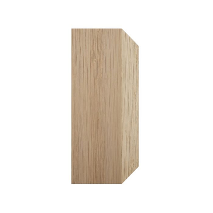 Ekena Millwork 2 1/2"W x 2 1/2"H x 7/8"P Americraft Solid Hardwood Stain Grade Standard Smooth Rosette with Beveled Edge - Image 24