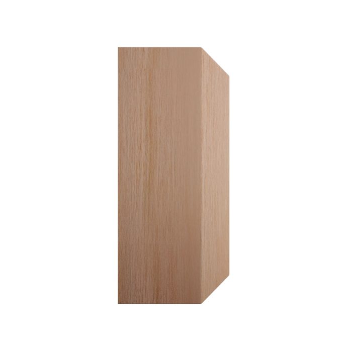 Ekena Millwork 2 1/2"W x 2 1/2"H x 7/8"P Americraft Solid Hardwood Stain Grade Standard Smooth Rosette with Beveled Edge - Image 44