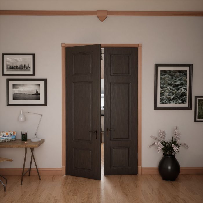 Ekena Millwork 2 1/2"W x 2 1/2"H x 7/8"P Americraft Solid Hardwood Stain Grade Standard Smooth Rosette with Beveled Edge - Image 49