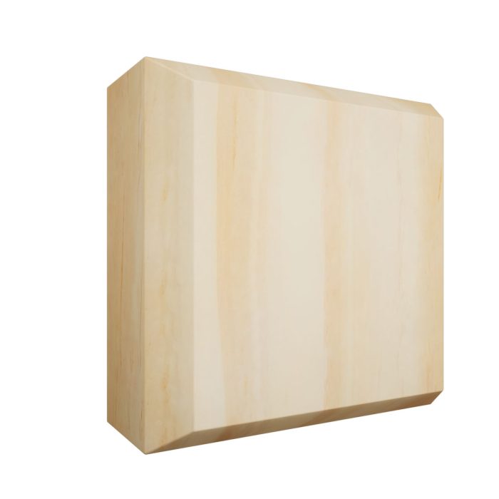 Ekena Millwork 2 1/2"W x 2 1/2"H x 7/8"P Americraft Solid Hardwood Stain Grade Standard Smooth Rosette with Beveled Edge - Image 63