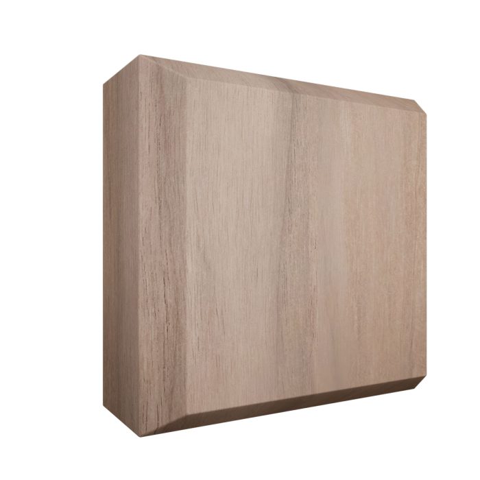 Ekena Millwork 2 1/2"W x 2 1/2"H x 7/8"P Americraft Solid Hardwood Stain Grade Standard Smooth Rosette with Beveled Edge - Image 73