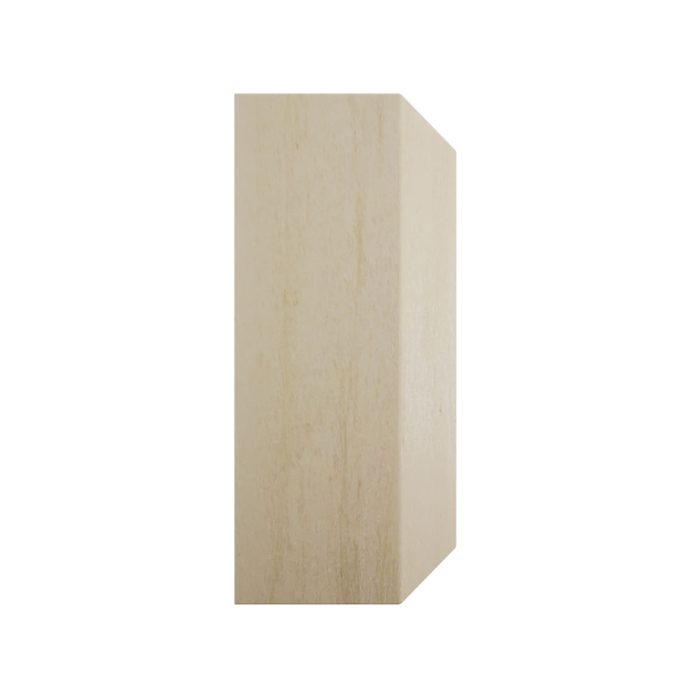 Ekena Millwork 2 1/2"W x 2 1/2"H x 7/8"P Americraft Solid Hardwood Stain Grade Standard Smooth Rosette with Beveled Edge - Image 85