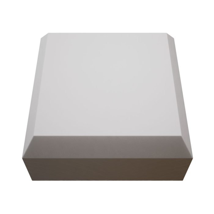 Ekena Millwork 2 1/2"W x 2 1/2"H x 7/8"P Americraft Solid Hardwood Stain Grade Standard Smooth Rosette with Beveled Edge - Image 97