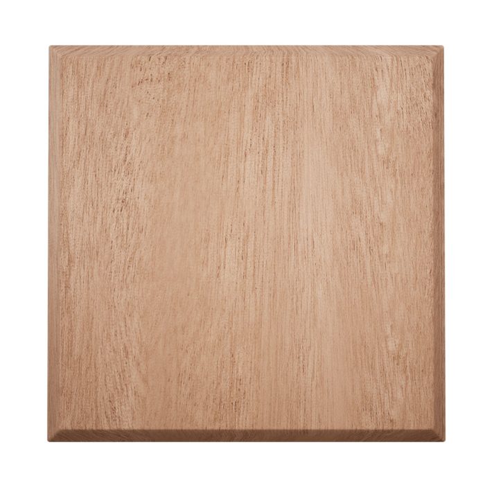 Ekena Millwork 3 1/2"W x 3 1/2"H x 7/8"P Americraft Solid Hardwood Stain Grade Standard Smooth Rosette with Beveled Edge - Image 52