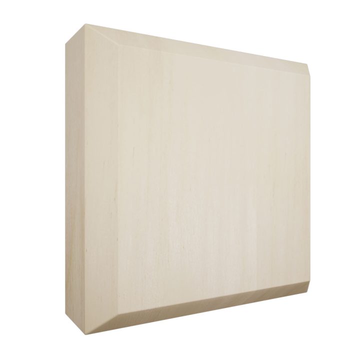 Ekena Millwork 3 1/2"W x 3 1/2"H x 7/8"P Americraft Solid Hardwood Stain Grade Standard Smooth Rosette with Beveled Edge - Image 83