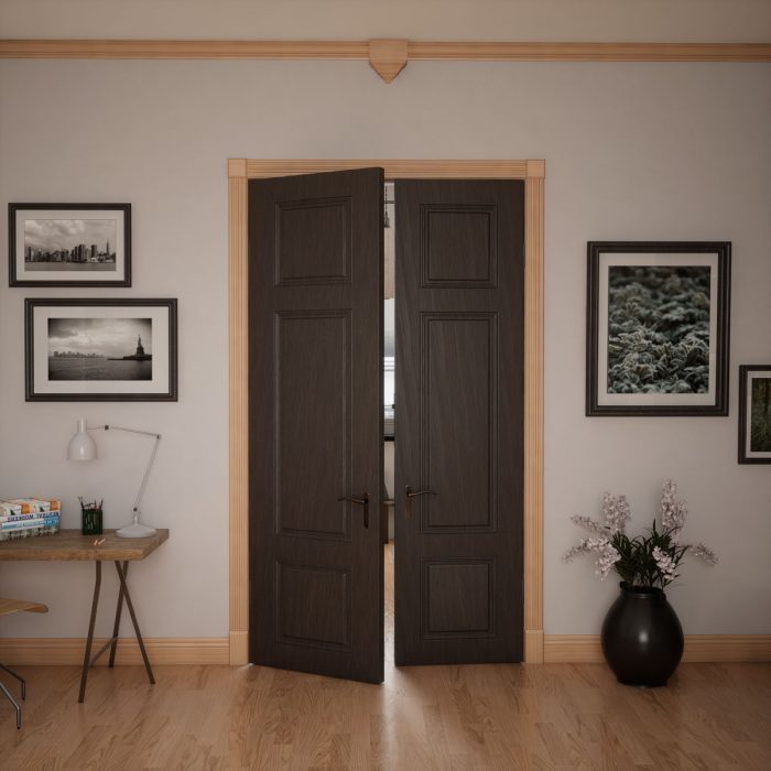 Ekena Millwork 3 3/4"W x 3 3/4"H x 1 1/8"P Americraft Solid Hardwood Stain Grade Standard Smooth Rosette with Beveled Edge - Image 9