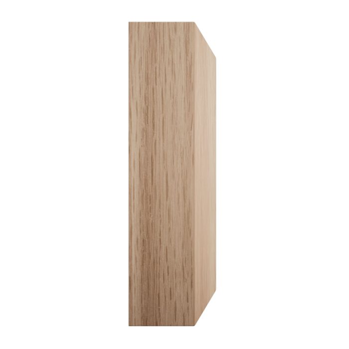 Ekena Millwork 3 3/4"W x 3 3/4"H x 1 1/8"P Americraft Solid Hardwood Stain Grade Standard Smooth Rosette with Beveled Edge - Image 14