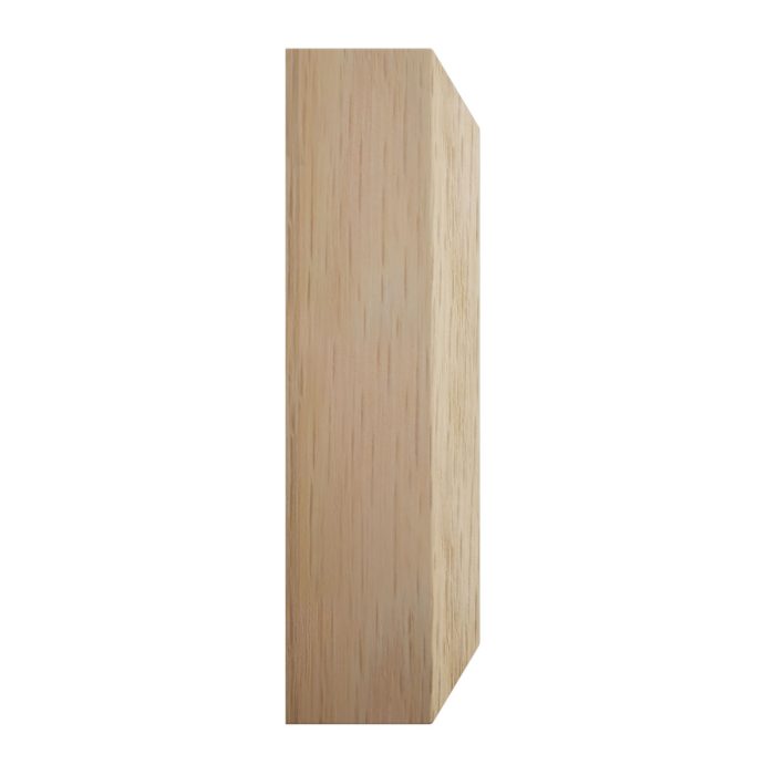 Ekena Millwork 3 3/4"W x 3 3/4"H x 1 1/8"P Americraft Solid Hardwood Stain Grade Standard Smooth Rosette with Beveled Edge - Image 24