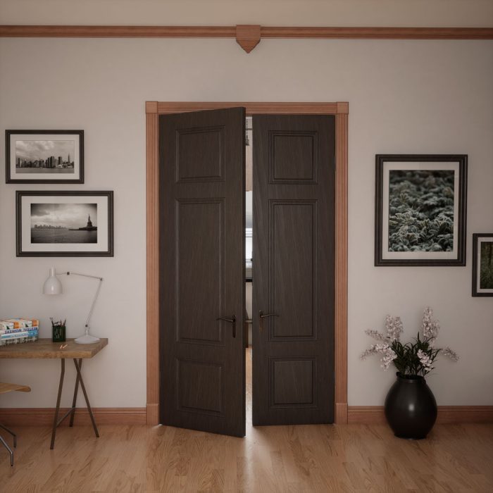 Ekena Millwork 3 3/4"W x 3 3/4"H x 1 1/8"P Americraft Solid Hardwood Stain Grade Standard Smooth Rosette with Beveled Edge - Image 59