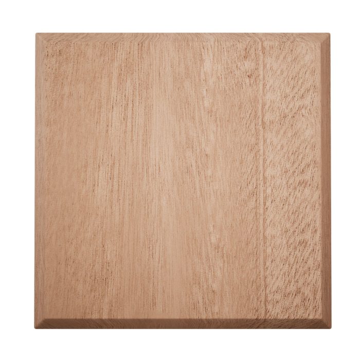 Ekena Millwork 3 3/4"W x 3 3/4"H x 1 1/8"P Americraft Solid Hardwood Stain Grade Standard Smooth Rosette with Beveled Edge - Image 52