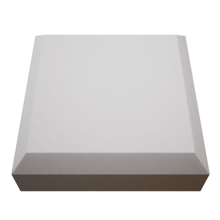 Ekena Millwork 3 3/4"W x 3 3/4"H x 1 1/8"P Americraft Solid Hardwood Stain Grade Standard Smooth Rosette with Beveled Edge - Image 96