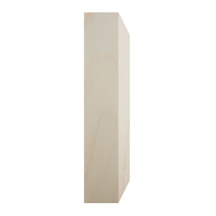 Ekena Millwork 4 1/2"W x 4 1/2"H x 1 1/8"P Americraft Solid Hardwood Stain Grade Standard Smooth Rosette with Beveled Edge - Image 34