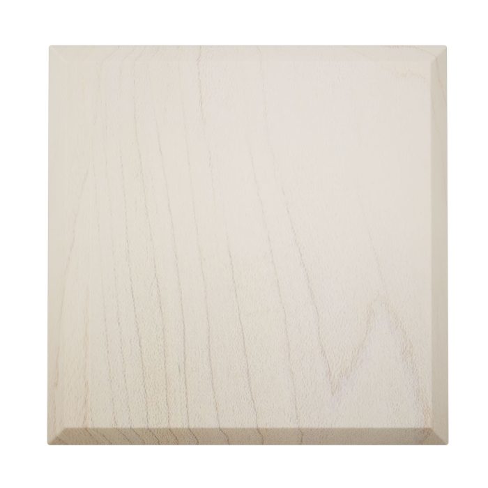 Ekena Millwork 4 1/2"W x 4 1/2"H x 1 1/8"P Americraft Solid Hardwood Stain Grade Standard Smooth Rosette with Beveled Edge - Image 32