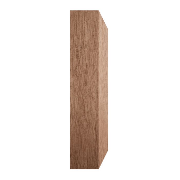 Ekena Millwork 4 1/2"W x 4 1/2"H x 1 1/8"P Americraft Solid Hardwood Stain Grade Standard Smooth Rosette with Beveled Edge - Image 54