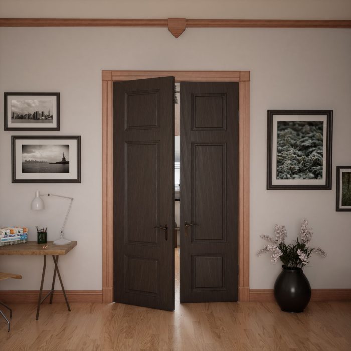 Ekena Millwork 4 1/2"W x 4 1/2"H x 1 1/8"P Americraft Solid Hardwood Stain Grade Standard Smooth Rosette with Beveled Edge - Image 59