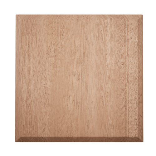 Americraft ROSSB5 Americraft Solid Grade Smooth Rosette Beveled Edge