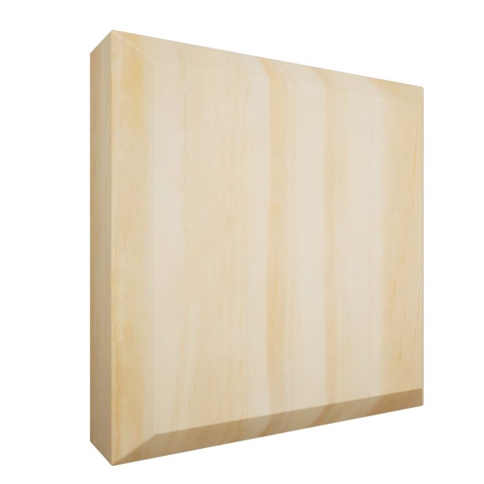 Ekena Millwork 4 1/2"W x 4 1/2"H x 1 1/8"P Americraft Solid Hardwood Stain Grade Standard Smooth Rosette with Beveled Edge - Image 63