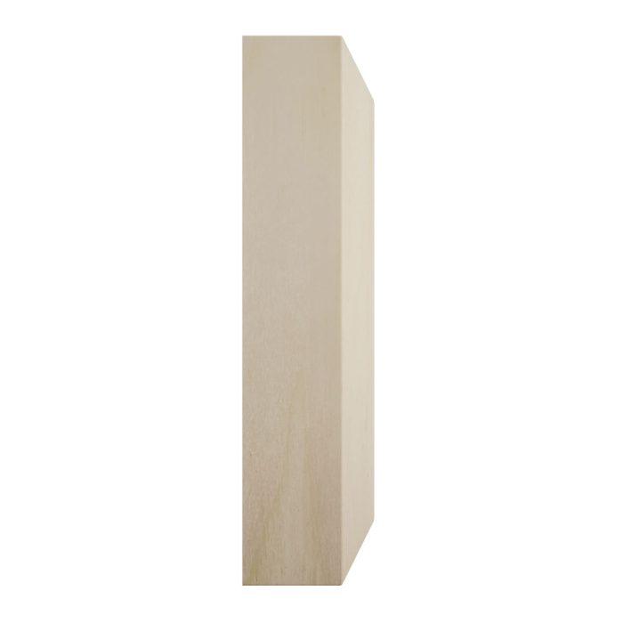 Ekena Millwork 4 1/2"W x 4 1/2"H x 1 1/8"P Americraft Solid Hardwood Stain Grade Standard Smooth Rosette with Beveled Edge - Image 84