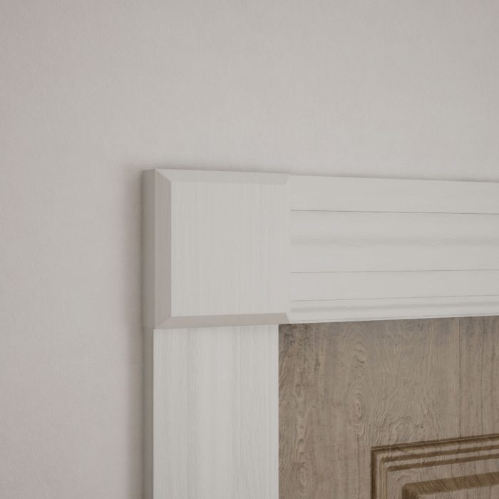 Ekena Millwork 4 1/2"W x 4 1/2"H x 1 1/8"P Americraft Solid Hardwood Stain Grade Standard Smooth Rosette with Beveled Edge - Image 98