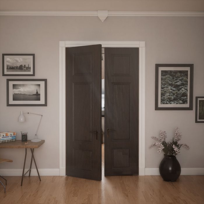 Ekena Millwork 4 1/2"W x 4 1/2"H x 1 1/8"P Americraft Solid Hardwood Stain Grade Standard Smooth Rosette with Beveled Edge - Image 99