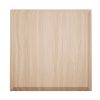 Americraft ROSSB6 Americraft Solid Grade Smooth Rosette Beveled Edge