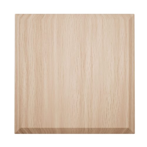 Americraft ROSSB6 Americraft Solid Grade Smooth Rosette Beveled Edge