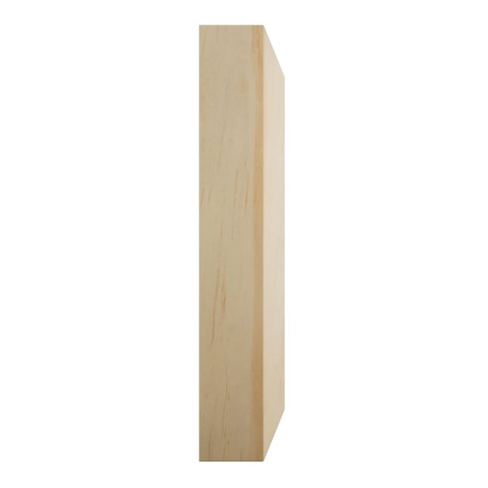 Ekena Millwork 5 1/2"W x 5 1/2"H x 1 1/8"P Americraft Solid Hardwood Stain Grade Standard Smooth Rosette with Beveled Edge - Image 64