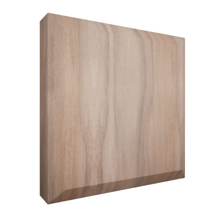 Ekena Millwork 5 1/2"W x 5 1/2"H x 1 1/8"P Americraft Solid Hardwood Stain Grade Standard Smooth Rosette with Beveled Edge - Image 73