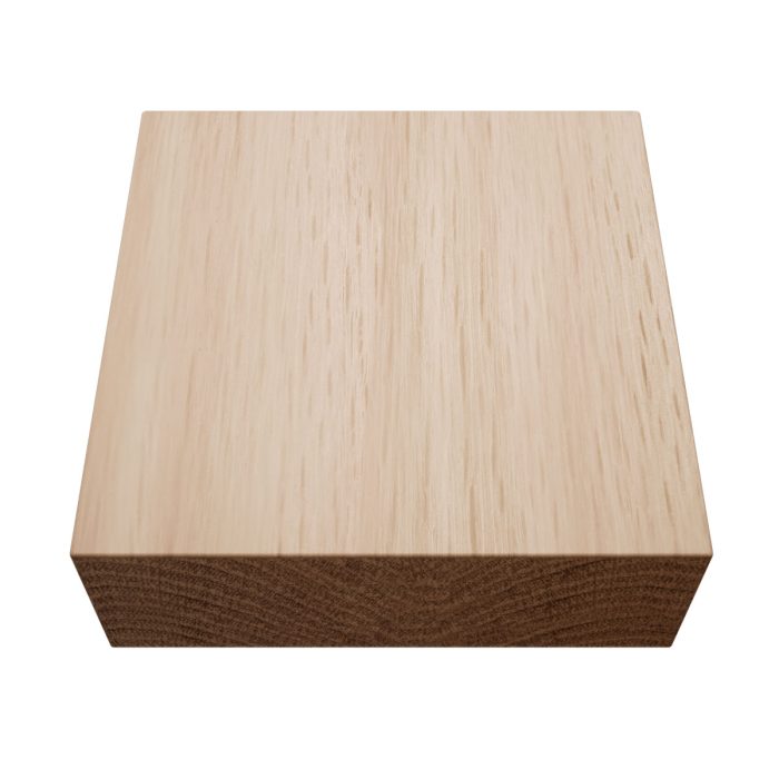 Ekena Millwork 2 1/2"W x 2 1/2"H x 7/8"P Americraft Solid Hardwood Stain Grade Standard Smooth Rosette with Squared Edge - Image 16