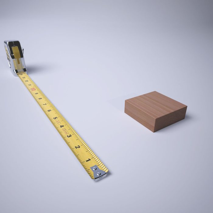 Ekena Millwork 2 1/2"W x 2 1/2"H x 7/8"P Americraft Solid Hardwood Stain Grade Standard Smooth Rosette with Squared Edge - Image 47