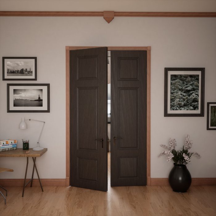 Ekena Millwork 2 1/2"W x 2 1/2"H x 7/8"P Americraft Solid Hardwood Stain Grade Standard Smooth Rosette with Squared Edge - Image 59