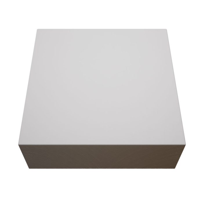Ekena Millwork 2 1/2"W x 2 1/2"H x 7/8"P Americraft Solid Hardwood Stain Grade Standard Smooth Rosette with Squared Edge - Image 96
