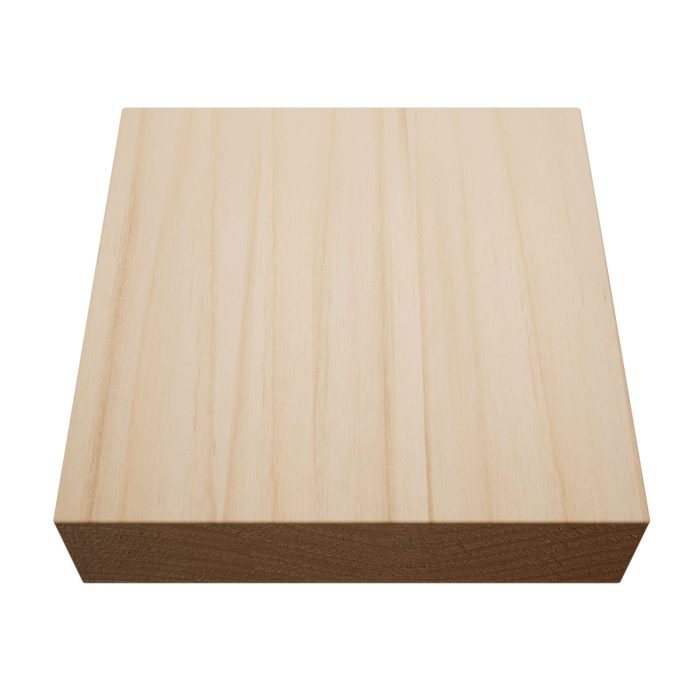Ekena Millwork 3 1/2"W x 3 1/2"H x 7/8"P Americraft Solid Hardwood Stain Grade Standard Smooth Rosette with Squared Edge - Image 6