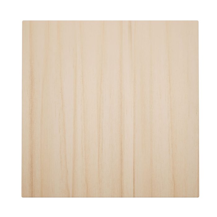 Ekena Millwork 3 1/2"W x 3 1/2"H x 7/8"P Americraft Solid Hardwood Stain Grade Standard Smooth Rosette with Squared Edge - Image 2