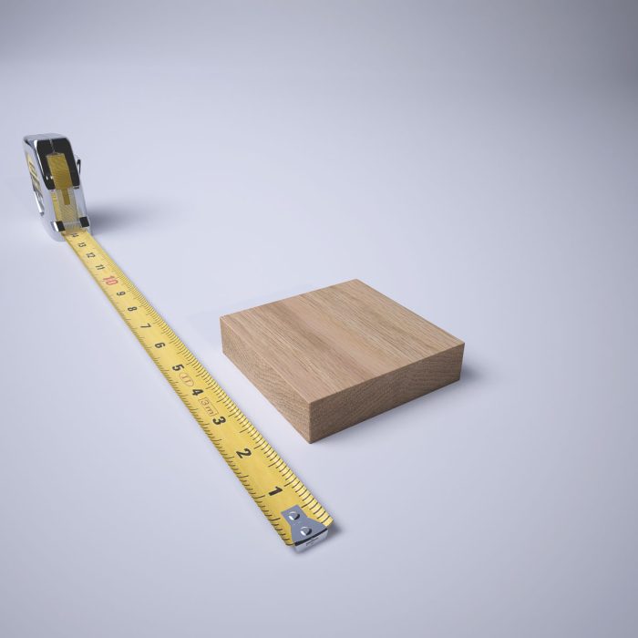 Ekena Millwork 3 1/2"W x 3 1/2"H x 7/8"P Americraft Solid Hardwood Stain Grade Standard Smooth Rosette with Squared Edge - Image 27