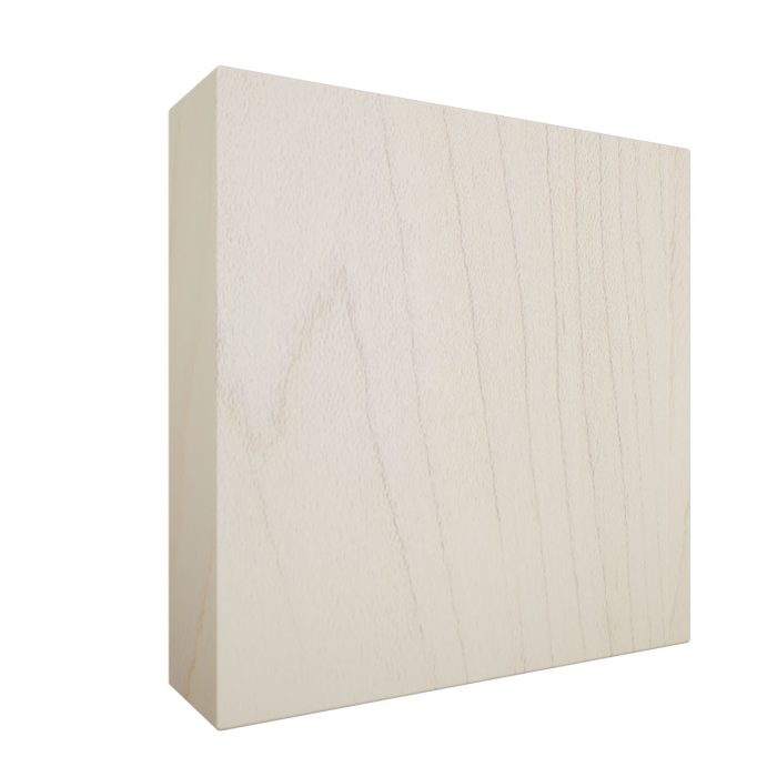 Ekena Millwork 3 1/2"W x 3 1/2"H x 7/8"P Americraft Solid Hardwood Stain Grade Standard Smooth Rosette with Squared Edge - Image 33