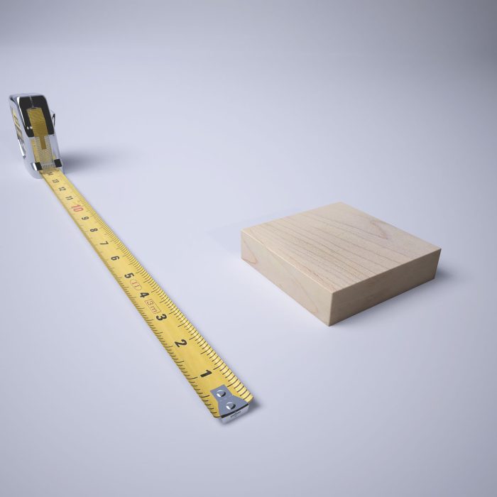 Ekena Millwork 3 1/2"W x 3 1/2"H x 7/8"P Americraft Solid Hardwood Stain Grade Standard Smooth Rosette with Squared Edge - Image 37