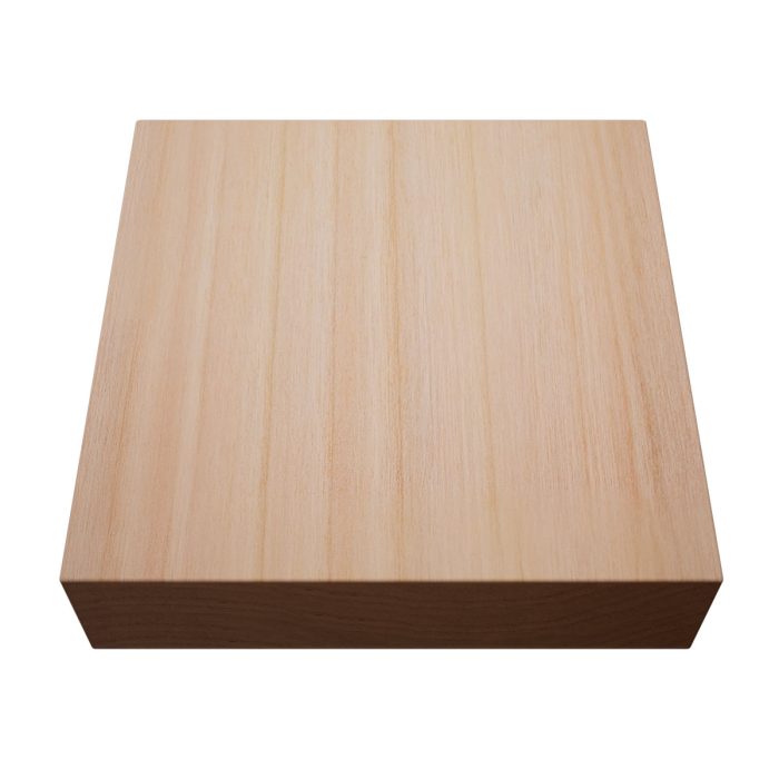 Ekena Millwork 3 1/2"W x 3 1/2"H x 7/8"P Americraft Solid Hardwood Stain Grade Standard Smooth Rosette with Squared Edge - Image 47