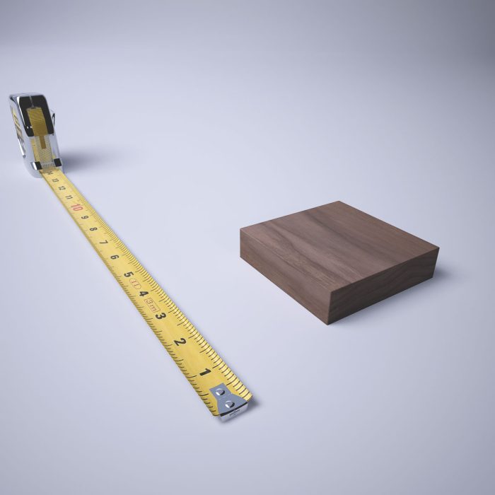 Ekena Millwork 3 1/2"W x 3 1/2"H x 7/8"P Americraft Solid Hardwood Stain Grade Standard Smooth Rosette with Squared Edge - Image 78