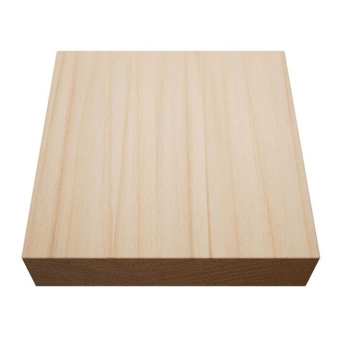 Ekena Millwork 3 3/4"W x 3 3/4"H x 7/8"P Americraft Solid Hardwood Stain Grade Standard Smooth Rosette with Squared Edge - Image 6