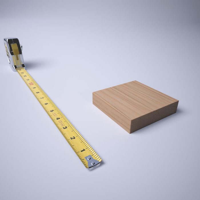 Ekena Millwork 3 3/4"W x 3 3/4"H x 7/8"P Americraft Solid Hardwood Stain Grade Standard Smooth Rosette with Squared Edge - Image 7