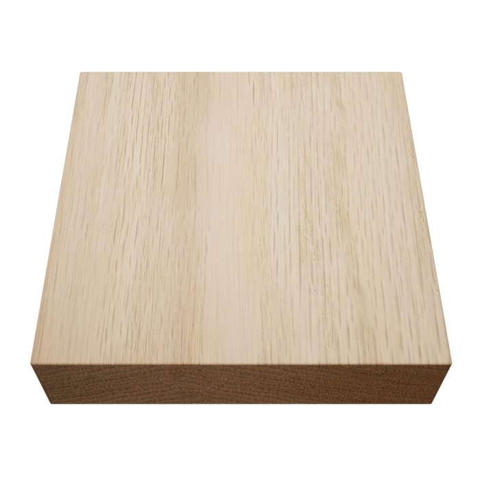 Ekena Millwork 3 3/4"W x 3 3/4"H x 7/8"P Americraft Solid Hardwood Stain Grade Standard Smooth Rosette with Squared Edge - Image 26