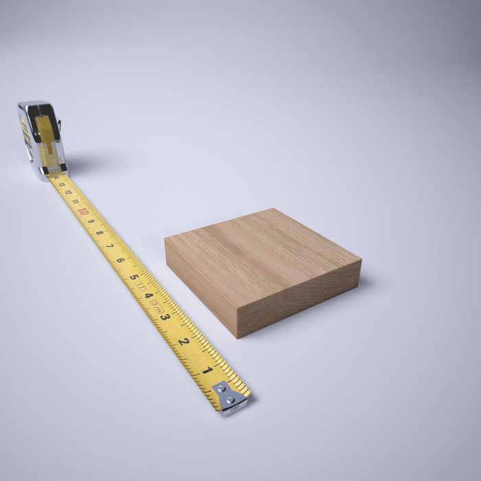 Ekena Millwork 3 3/4"W x 3 3/4"H x 7/8"P Americraft Solid Hardwood Stain Grade Standard Smooth Rosette with Squared Edge - Image 27