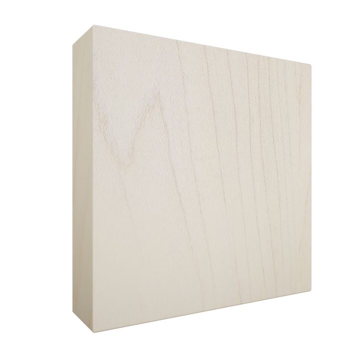 Ekena Millwork 3 3/4"W x 3 3/4"H x 7/8"P Americraft Solid Hardwood Stain Grade Standard Smooth Rosette with Squared Edge - Image 33