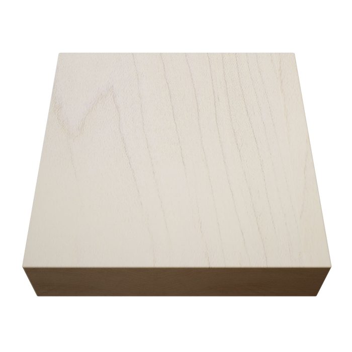 Ekena Millwork 3 3/4"W x 3 3/4"H x 7/8"P Americraft Solid Hardwood Stain Grade Standard Smooth Rosette with Squared Edge - Image 36