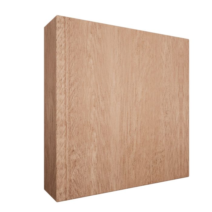 Ekena Millwork 3 3/4"W x 3 3/4"H x 7/8"P Americraft Solid Hardwood Stain Grade Standard Smooth Rosette with Squared Edge - Image 53