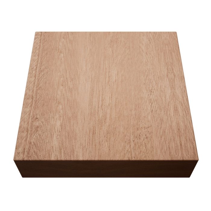 Ekena Millwork 3 3/4"W x 3 3/4"H x 7/8"P Americraft Solid Hardwood Stain Grade Standard Smooth Rosette with Squared Edge - Image 56